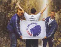 Formanden med 2 Pornstarz medlemmer til LimoeCup i 1999