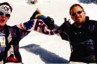 Formanden og hans på skitur i La Clusaz